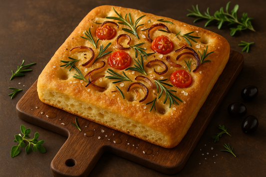 Focaccia Italiana Clásica