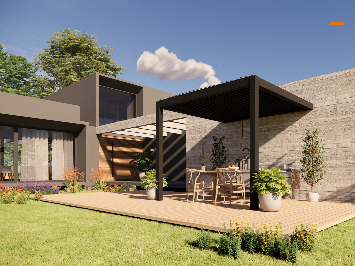 Pérgola Bioclimática - 3m