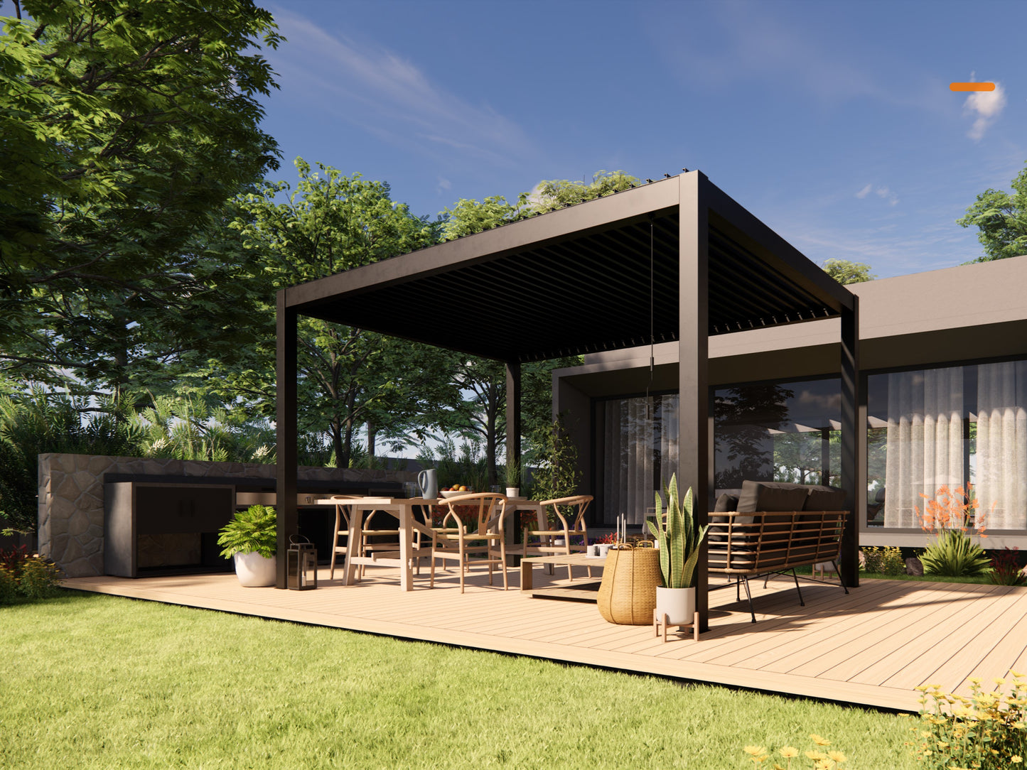 Pérgola Bioclimática - 3m