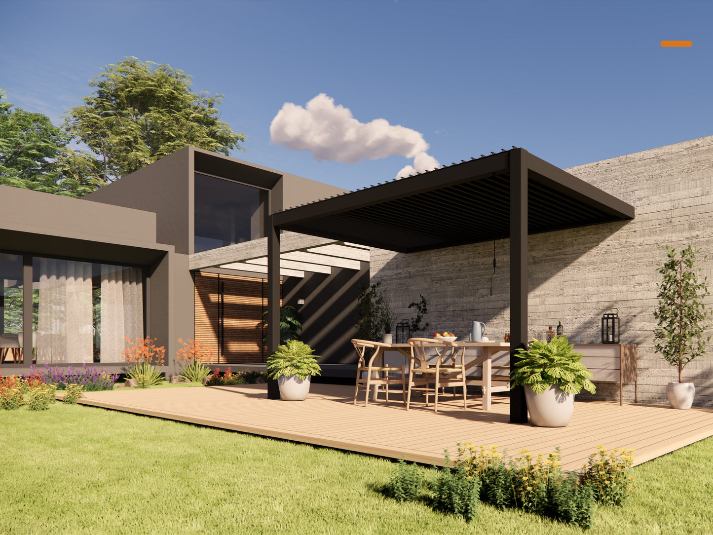 Pérgola Bioclimática - 3m