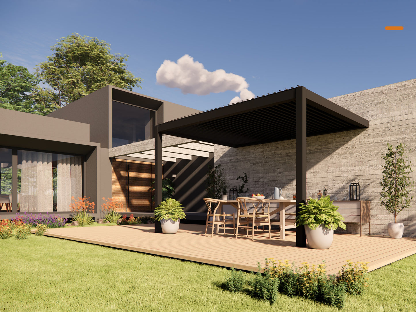 Pérgola Bioclimática - 3m