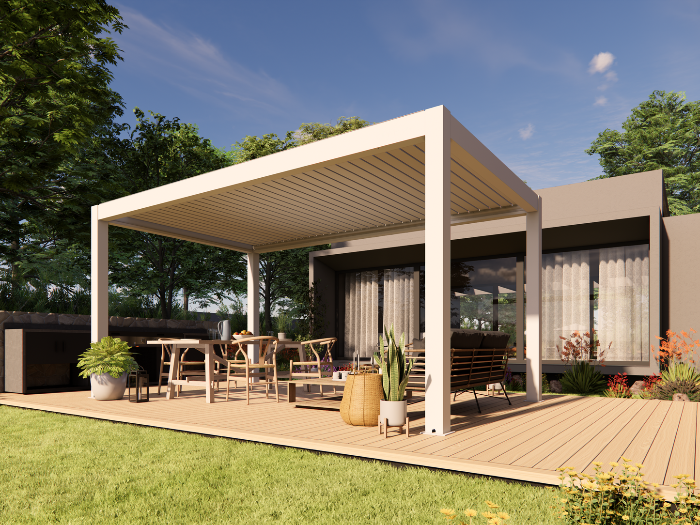 Pérgola Bioclimática - 3m