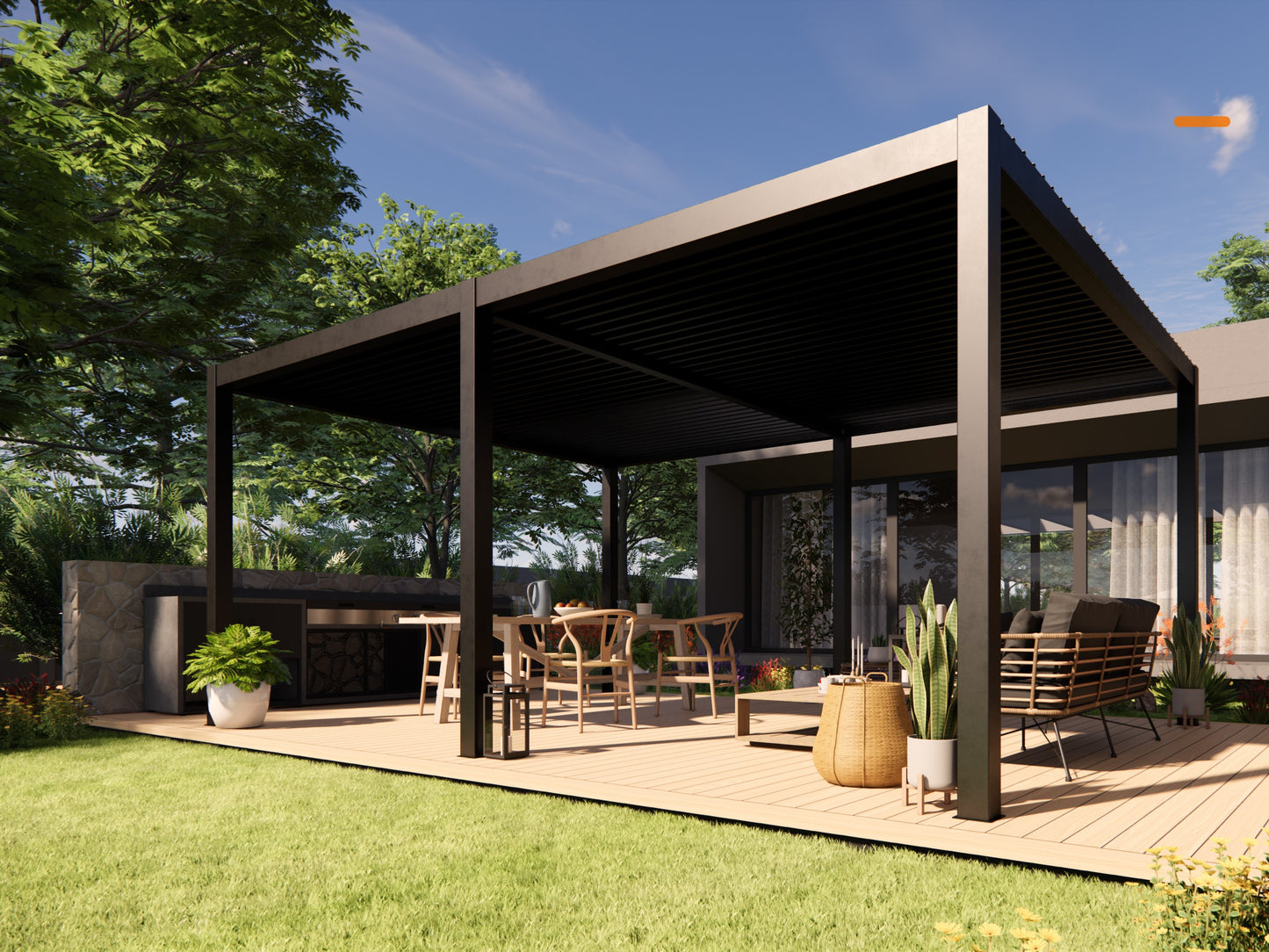 Pérgola Bioclimática - 4m