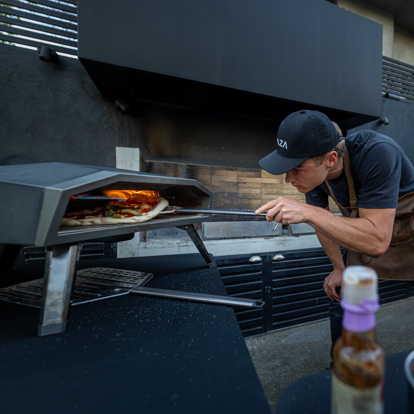 Horno Pizza Gas Braza 16"