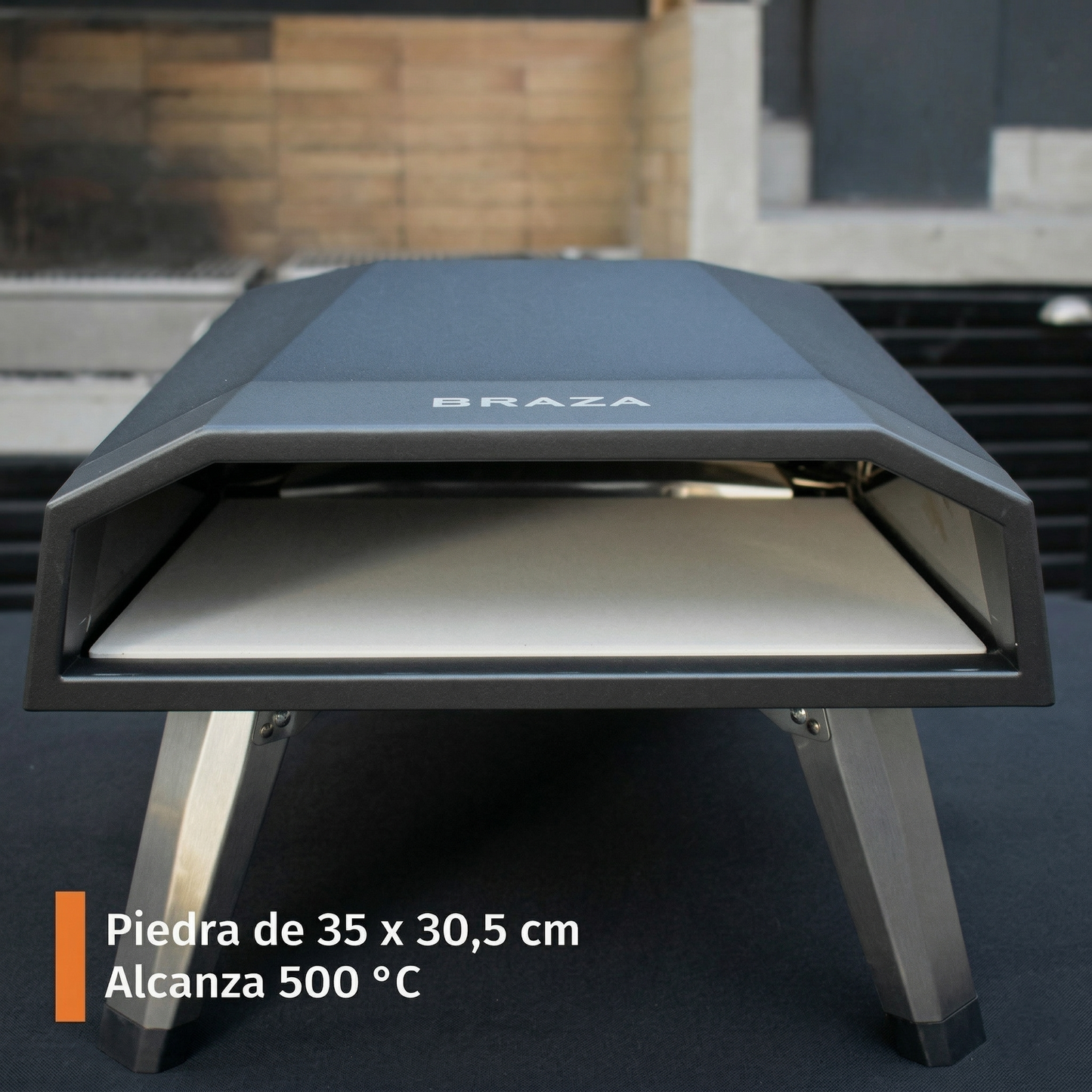 Pack Horno Pizza Gas Braza 12"