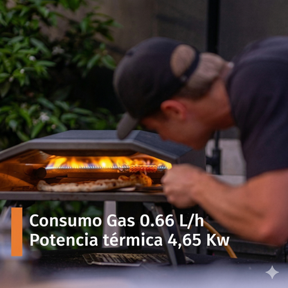 Horno Pizza Gas Braza 12"