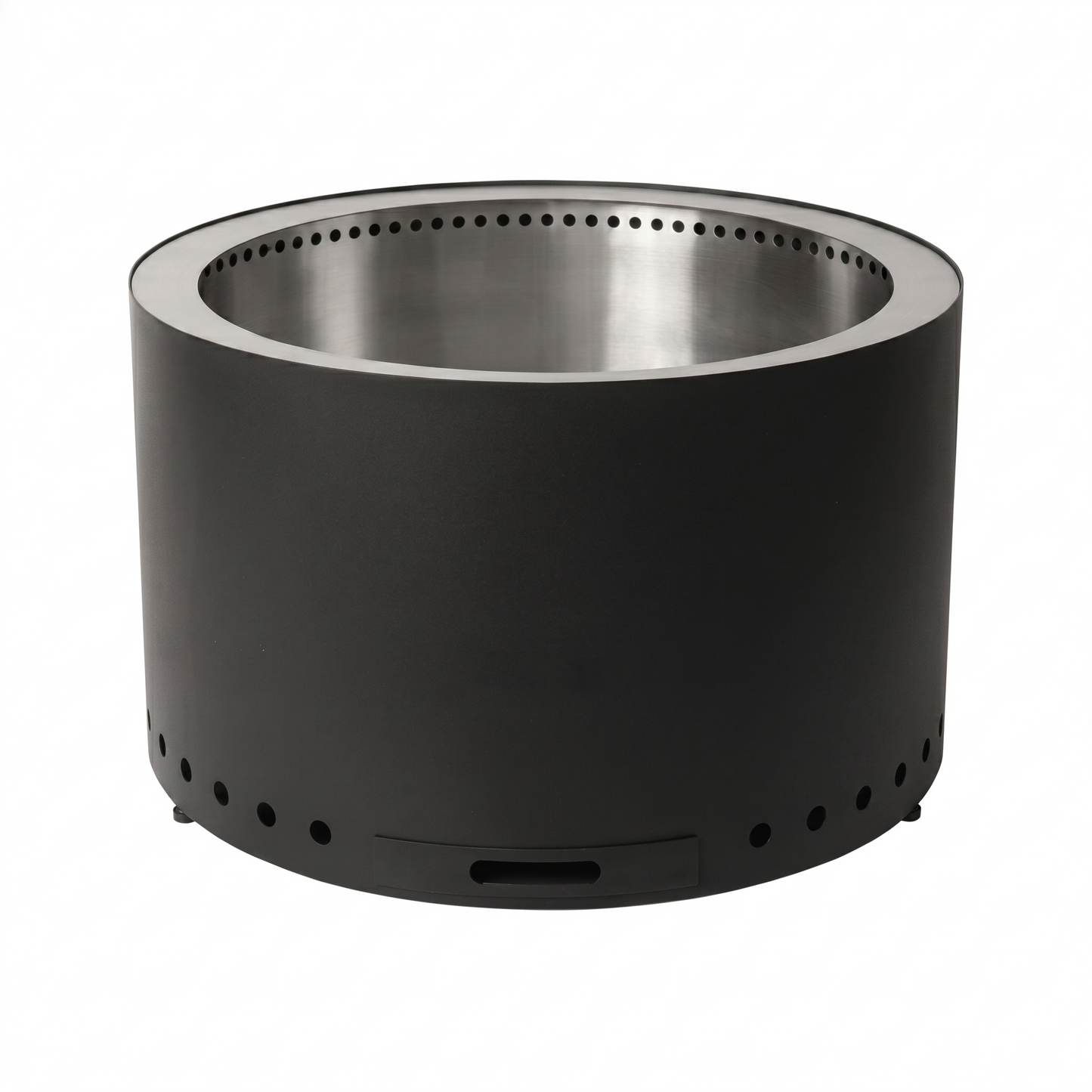 Brasero sin humo - Fogón  - Negro - Acero inoxidable 70 cm