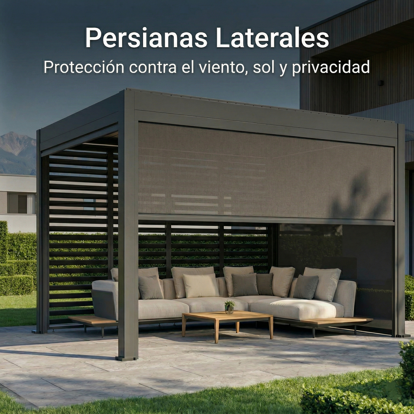 Pérgola Bioclimática - 3m